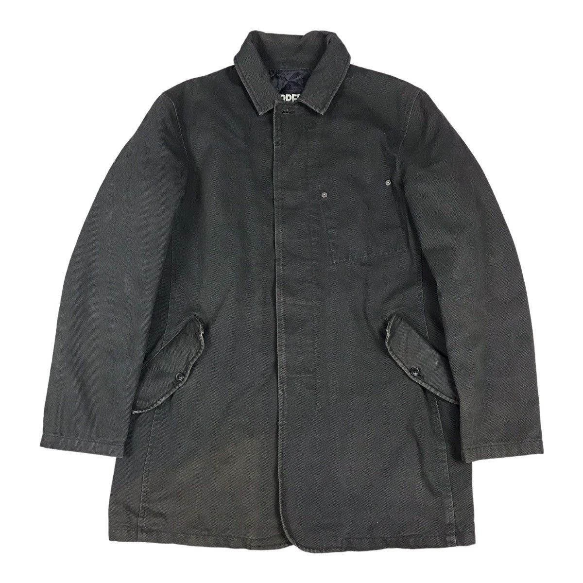 Japanese Brand × PPFM PPFM IF SIX WAS NINE STYLE BLACK FADED BUTTON JACKET Size US L / EU 52-54 / 3 - 1 Thumbnail