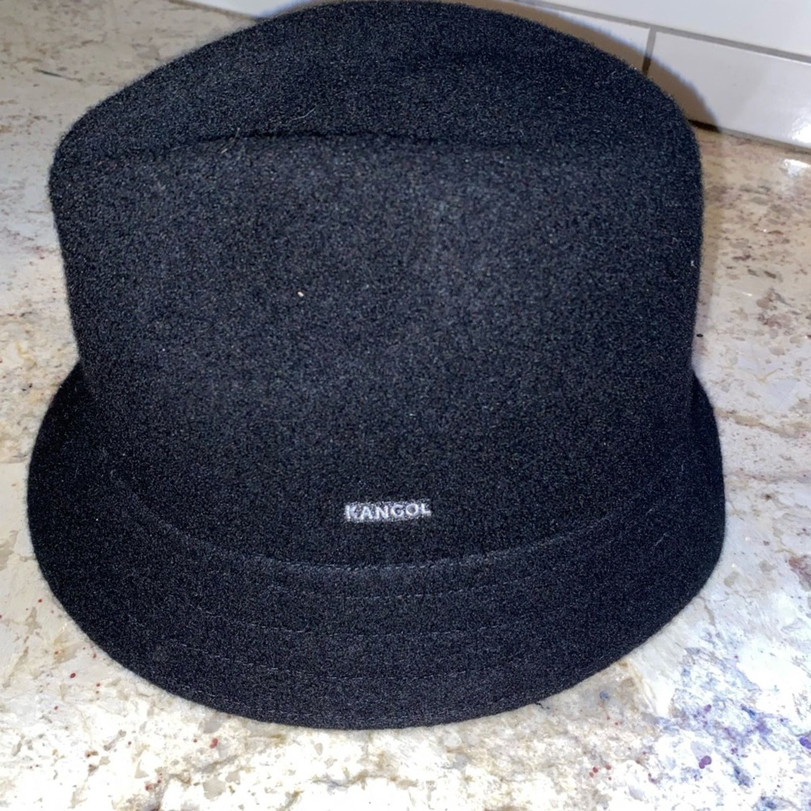 Kangol Kangol Wool Arnold Trilby Hat Black EUC Size 26 - 4 Thumbnail