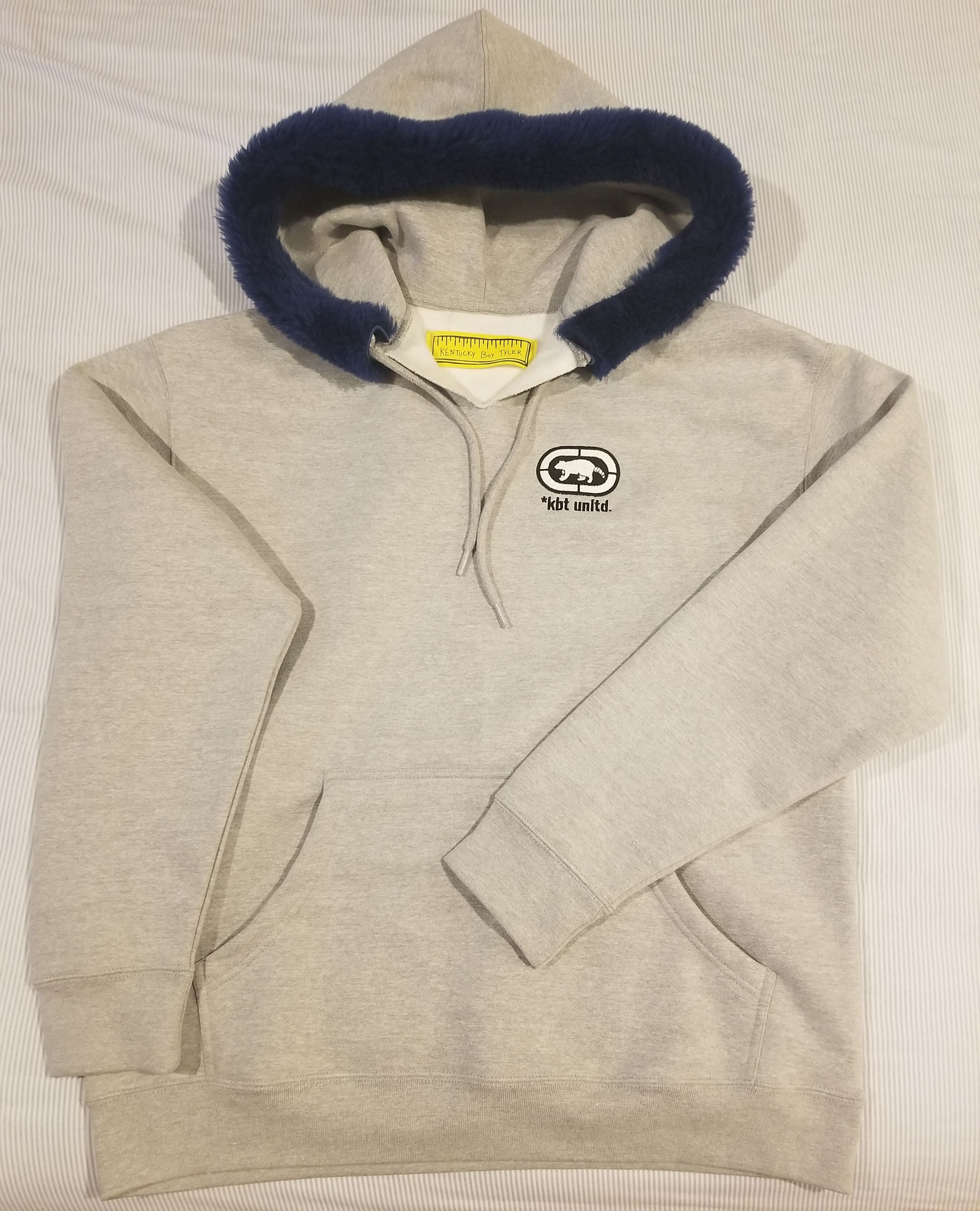 Kentucky Boy Tyler Shearling fur trim hoodie Size US L / EU 52-54 / 3 - 1 Thumbnail