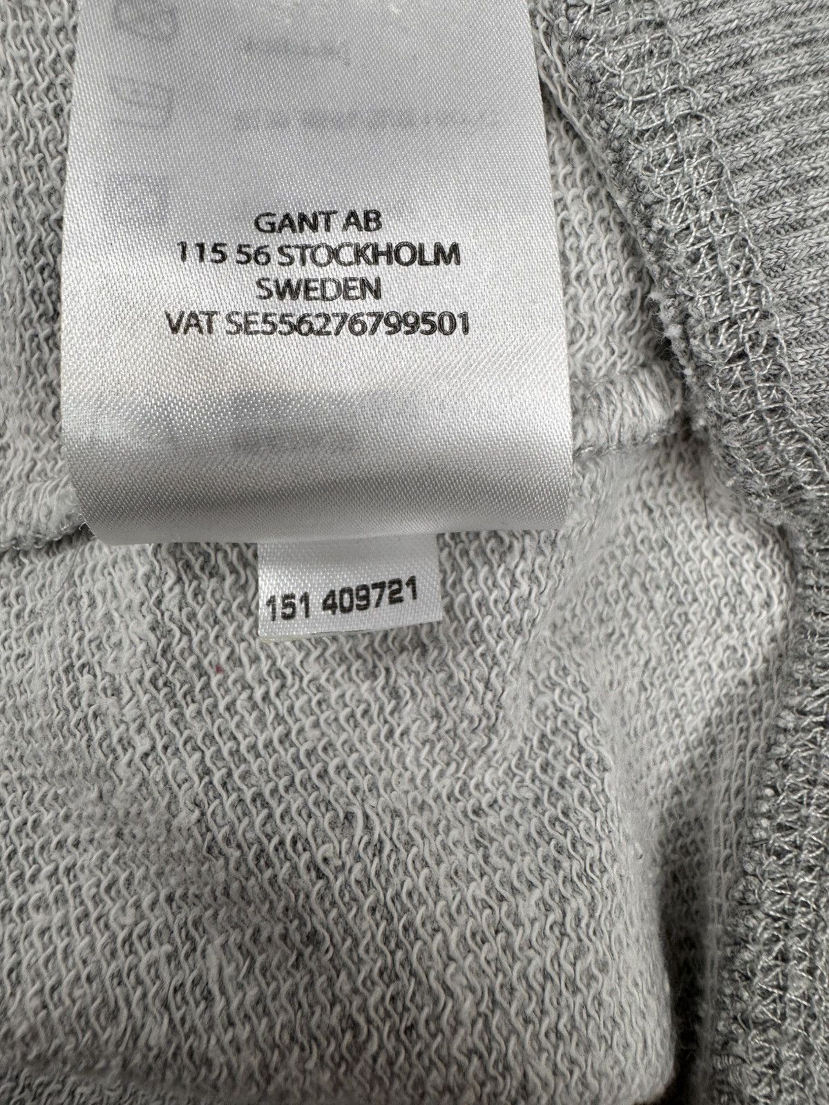 Gant Gant Women Zip Hoodie Grey Size M Size M / US 6-8 / IT 42-44 - 5 Thumbnail