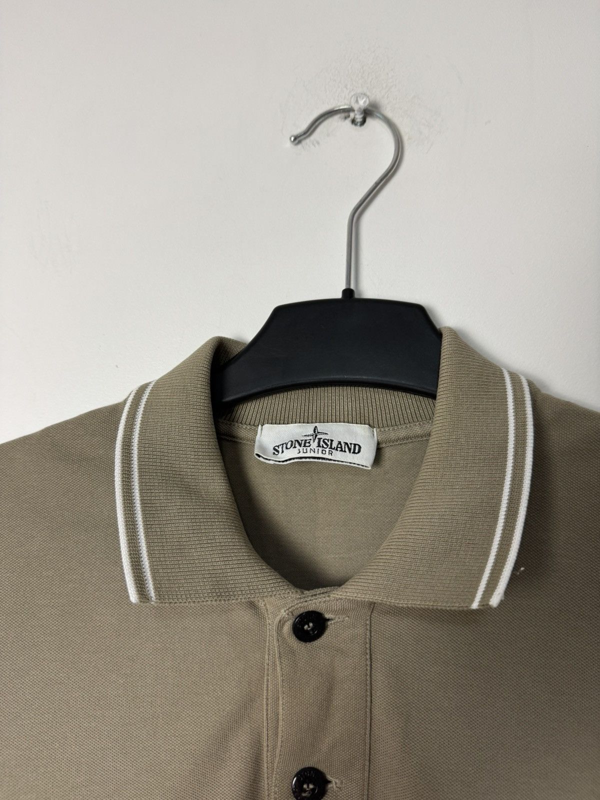 Stone Island Stone Island Junior Polo Shirt Logo Luxury Style Size US S / EU 44-46 / 1 - 6 Thumbnail