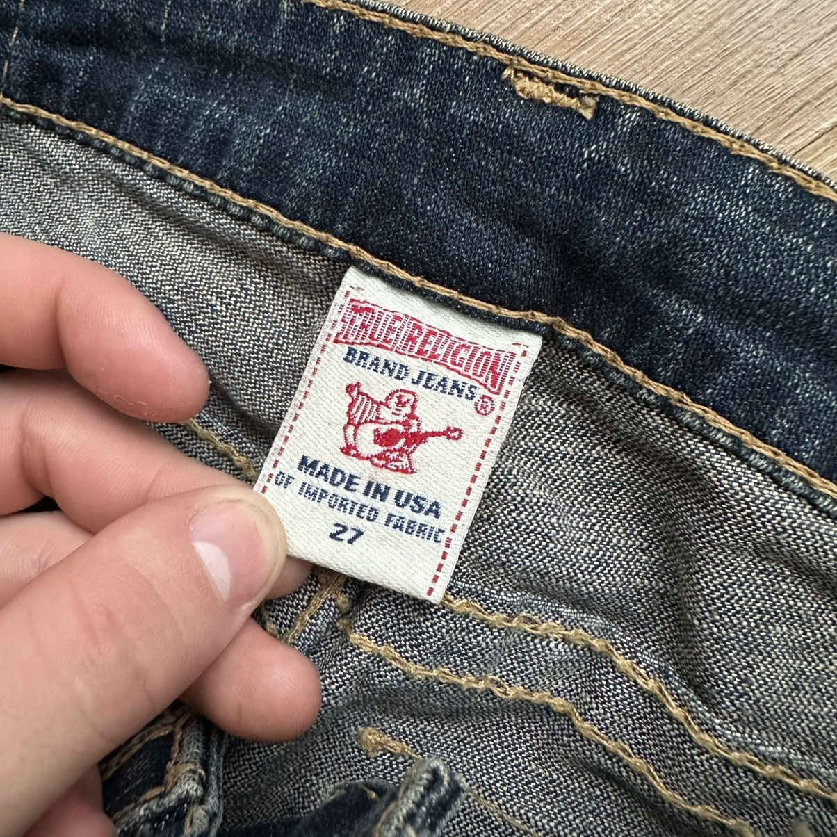 True Religion True Religion Swarowski Crystals Y2K Low Rise Skinny Jeans Size 27" / US 4 / IT 40 - 10 Thumbnail