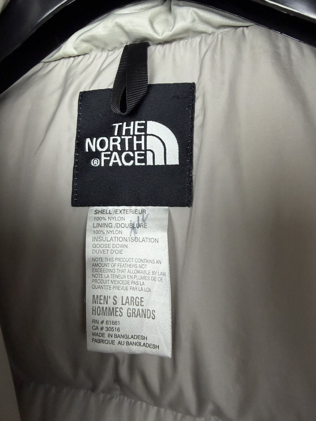 The North Face The North Face 1996 Retro Nuptse 700 Jacket Silver Grey Size US L / EU 52-54 / 3 - 11 Thumbnail