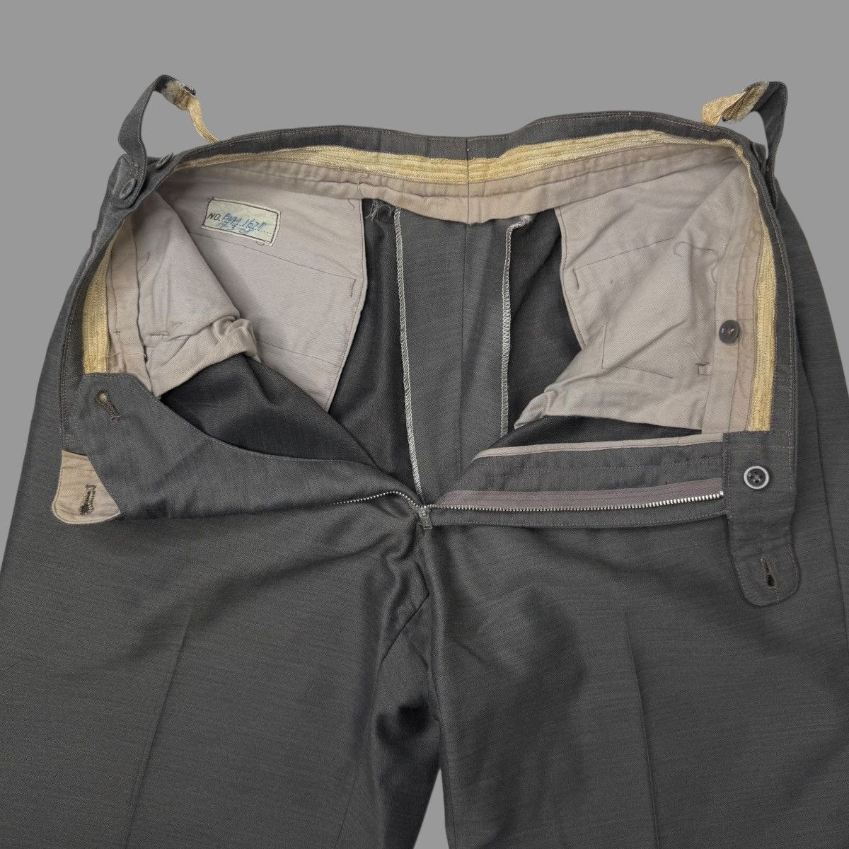 Vintage Vintage 1950s gray trousers Size US 28 / EU 44 - 5 Thumbnail