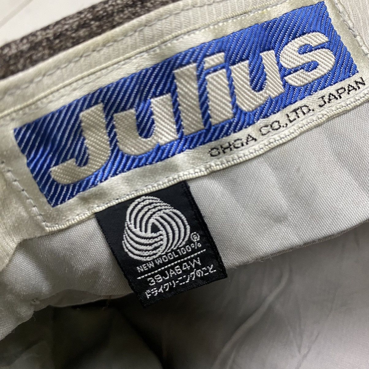Japanese Brand Julius Vintage wool slack pant Size US 27 - 15 Thumbnail