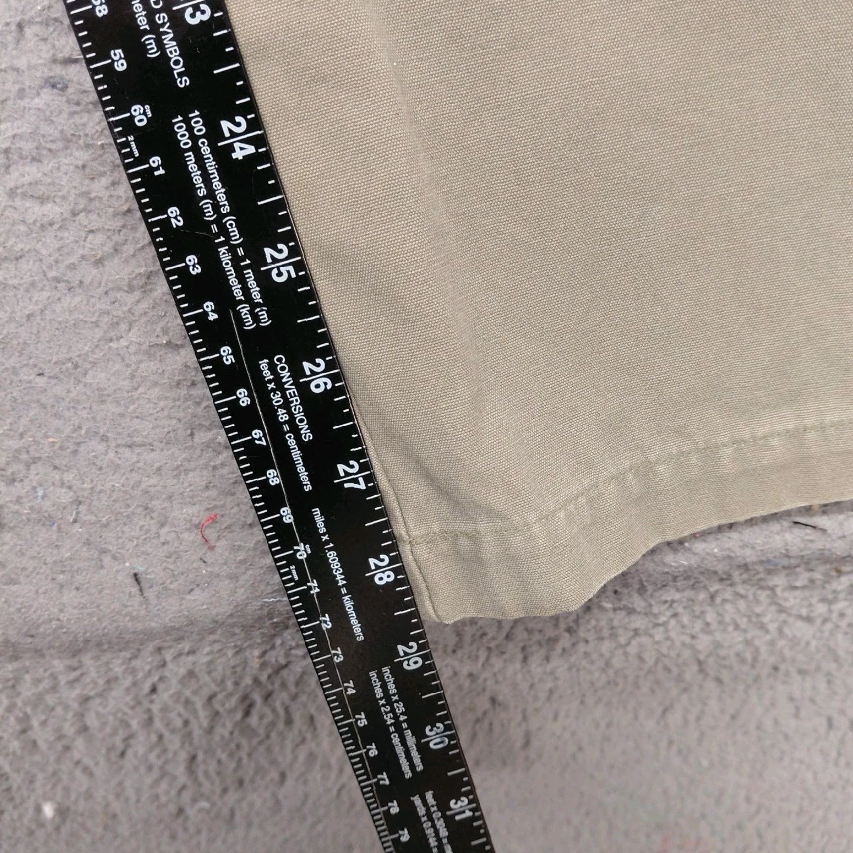 Vintage St Johns Bay Ultimate Work Pants Mens 36x29 Khaki 100% Cotton Cargo Pocket Pants Cargo Pocket Mens Regular Brown Canvas Backpack? Size US 36 / EU 52 - 7 Thumbnail
