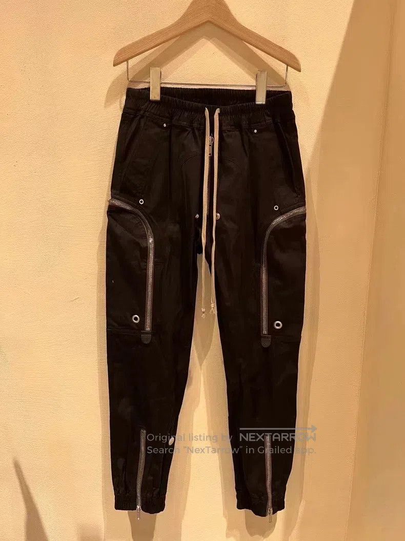 Rick Owens RICK OWENS Main line zipper pants five zipper bullet pants Size US 32 / EU 48 - 1 Thumbnail