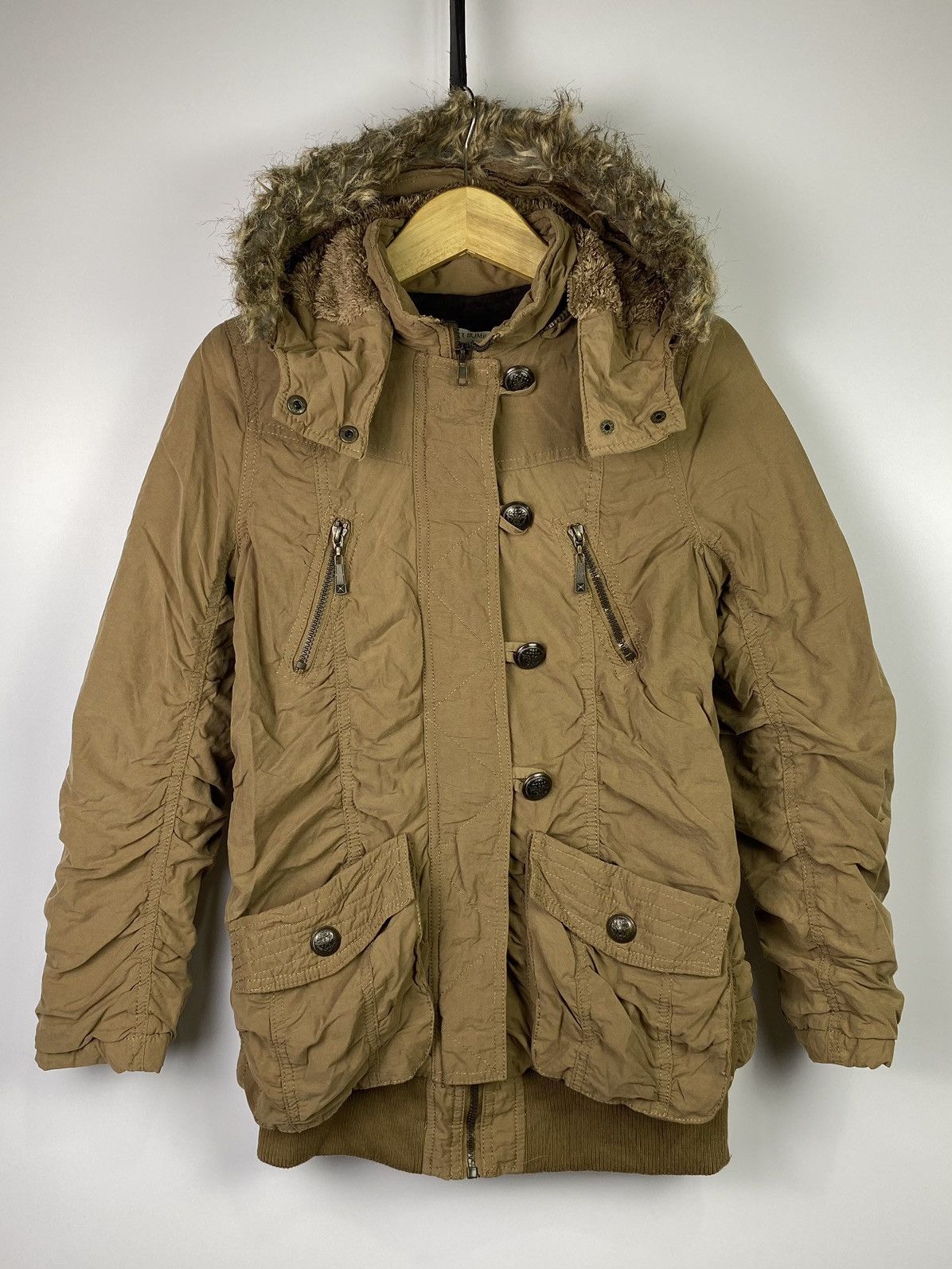 GOA Fur jacket bono sky bomber ifsixwasnine lgb style Size US M / EU 48-50 / 2 - 4 Thumbnail
