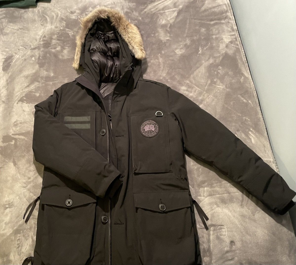 Macculloch parka black label on sale