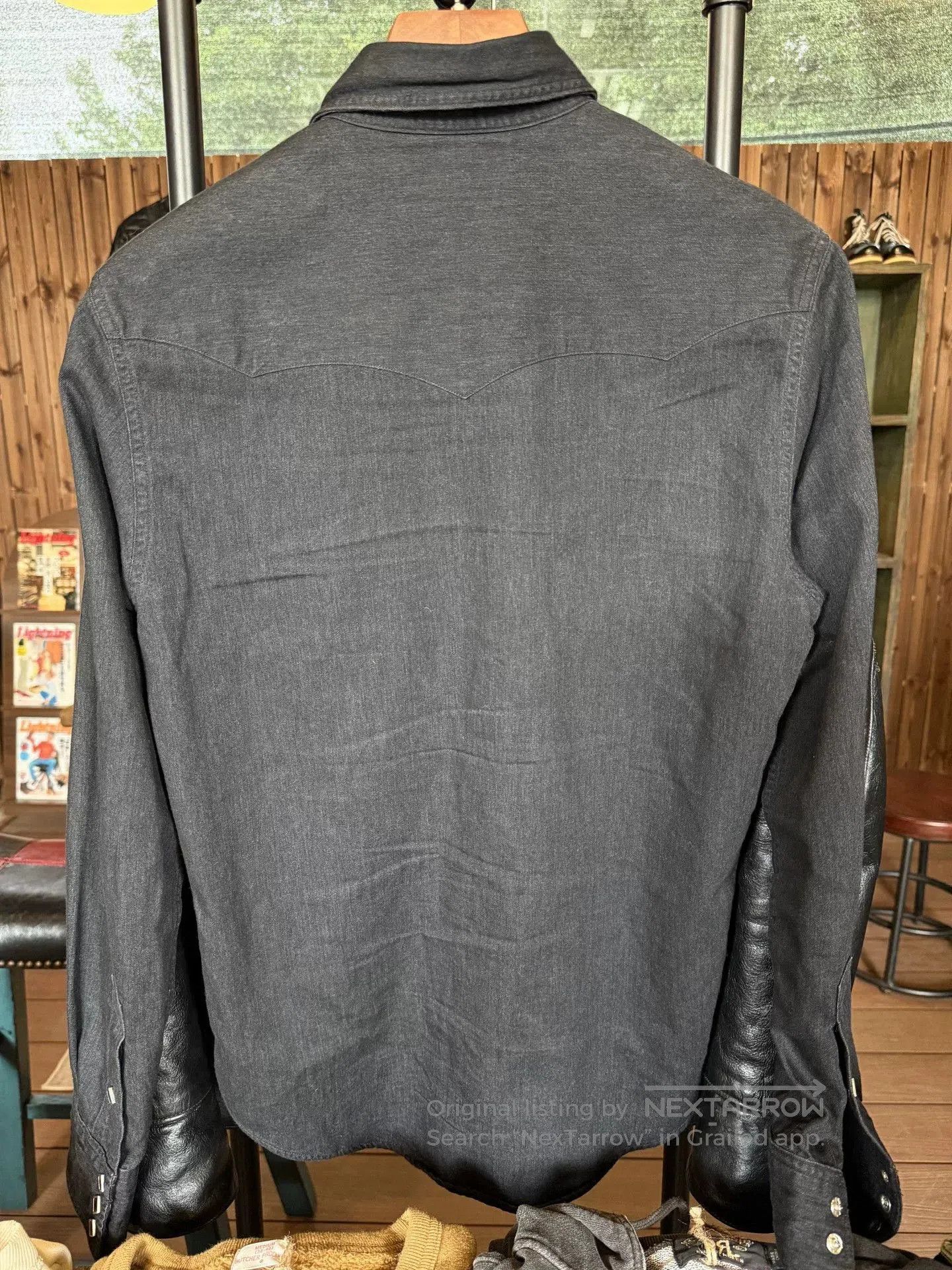RRL Ralph Lauren RRL Western Denim Shirt. Size US XS / EU 42 / 0 - 2 Thumbnail