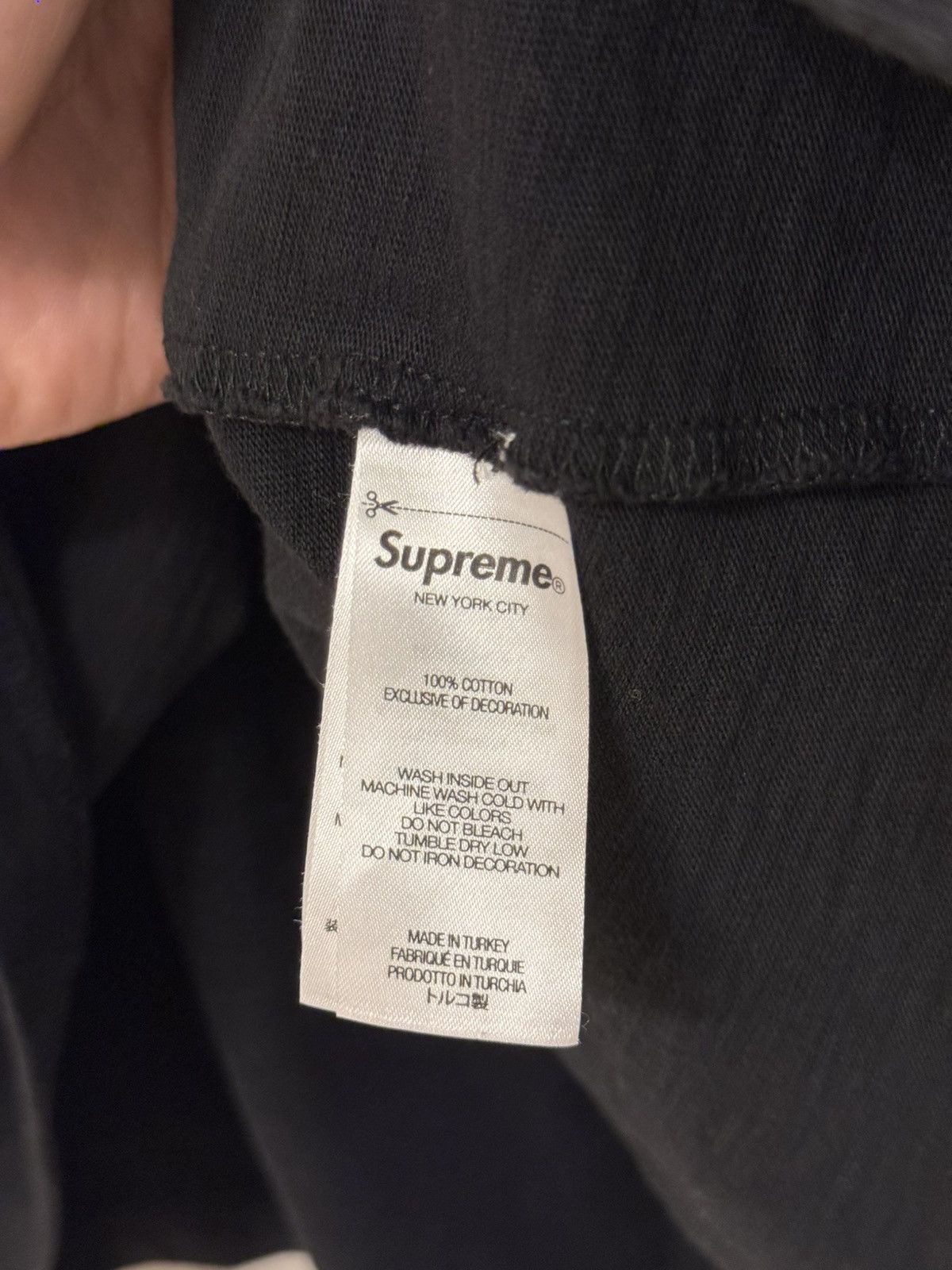 Supreme Supreme FTP Short Sleeve Top Tee Size US L / EU 52-54 / 3 - 3 Thumbnail