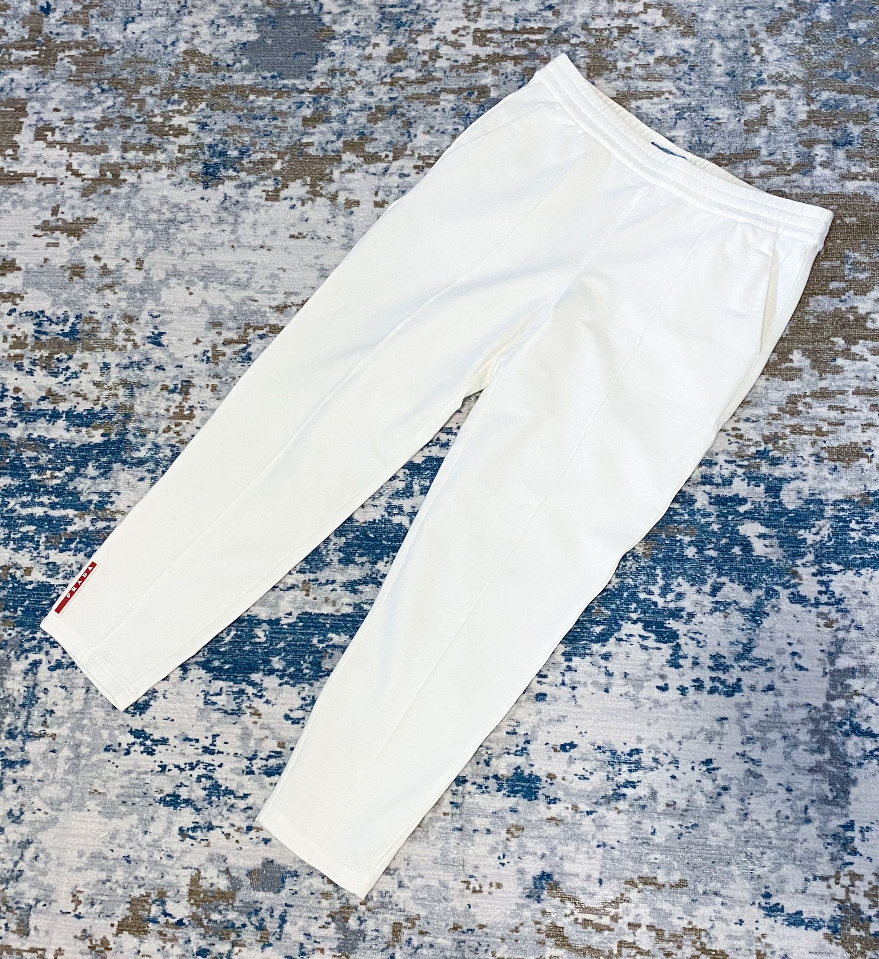 Prada Prada Milano Drawstring Waist Red Tab Joggers Size 27" / US 4 / IT 40 - 2 Thumbnail