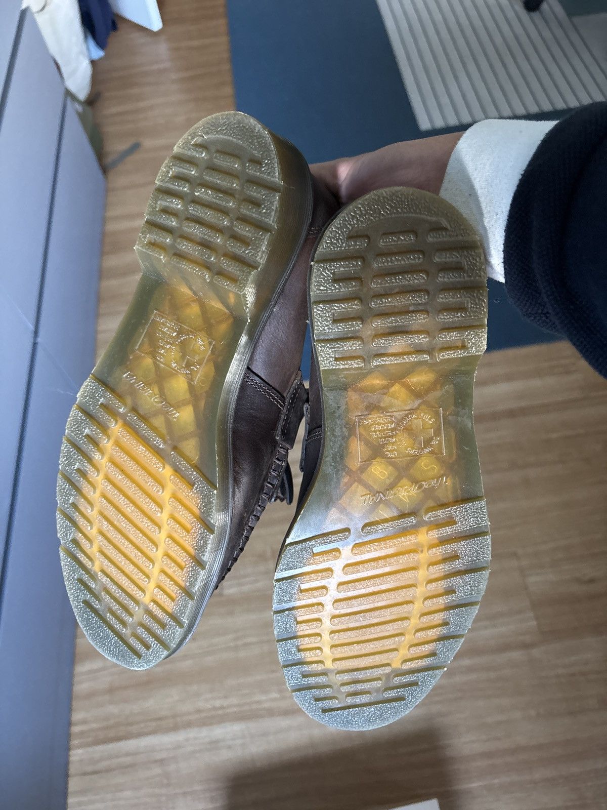 Dr. Martens Adrian Crazy Horse Leather Tassel Loafers Size US 9 / EU 42 - 4 Thumbnail