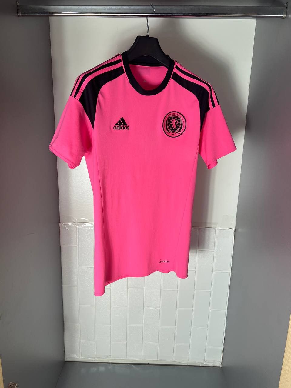 Vintage VERY RARE ADIDAS SCOTLAND SOCCER JERSEY RETRO BLOKE Y2K 90s Size US S / EU 44-46 / 1 - 2 Thumbnail