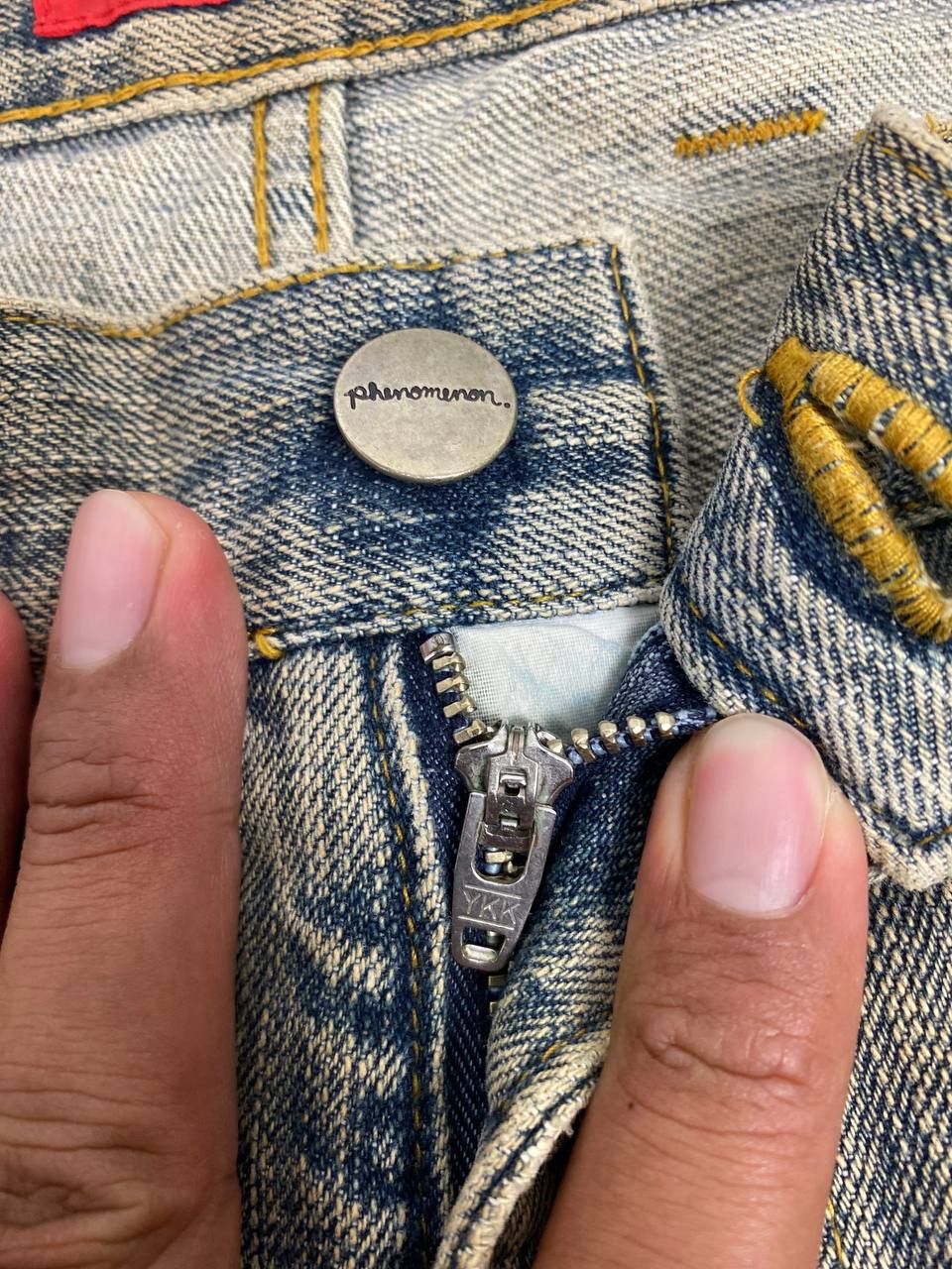 PHENOMENON phenomenon rusty distressed denim nice design Size US 38 / EU 54 - 13 Thumbnail