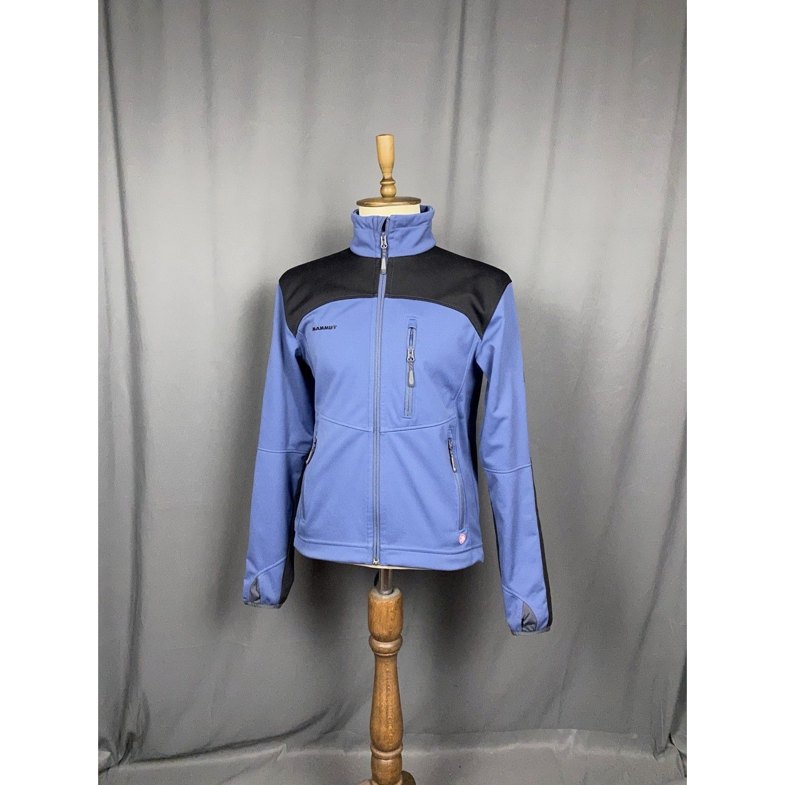 Mammut Mammut Men's Blue Black Softshell Windstopper Jacket Size M Size US M / EU 48-50 / 2 - 2 Thumbnail