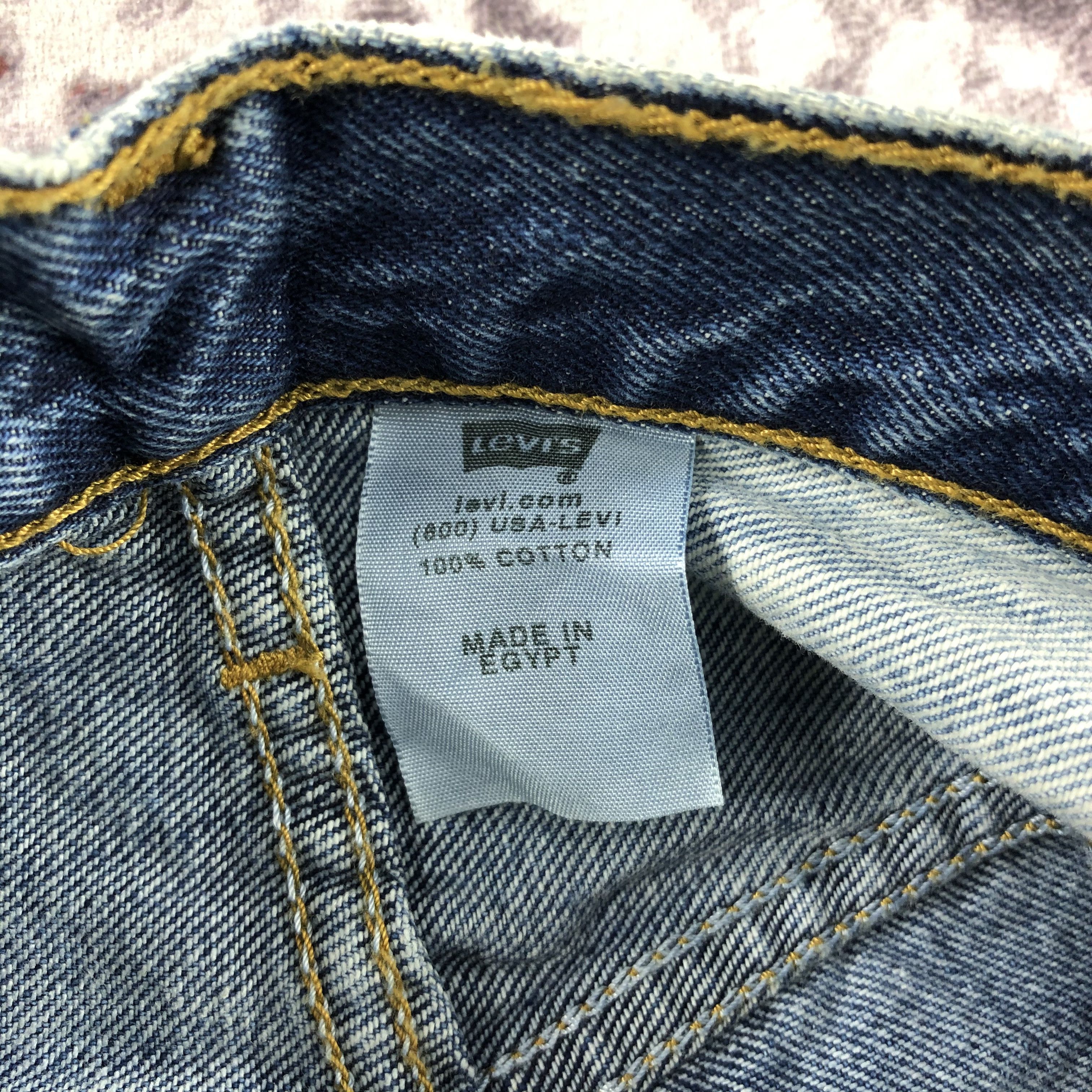 Levi's Vintage 90s Bleached Levis 501 Jeans-JM2415 Size US 31 - 17 Thumbnail