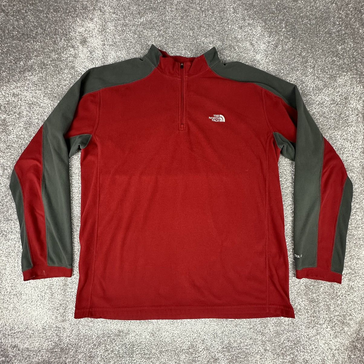 The North Face The North Face TKA100 Quarter Zip Fleece Sweatshirt Mens XL Size US XL / EU 56 / 4 - 1 Thumbnail