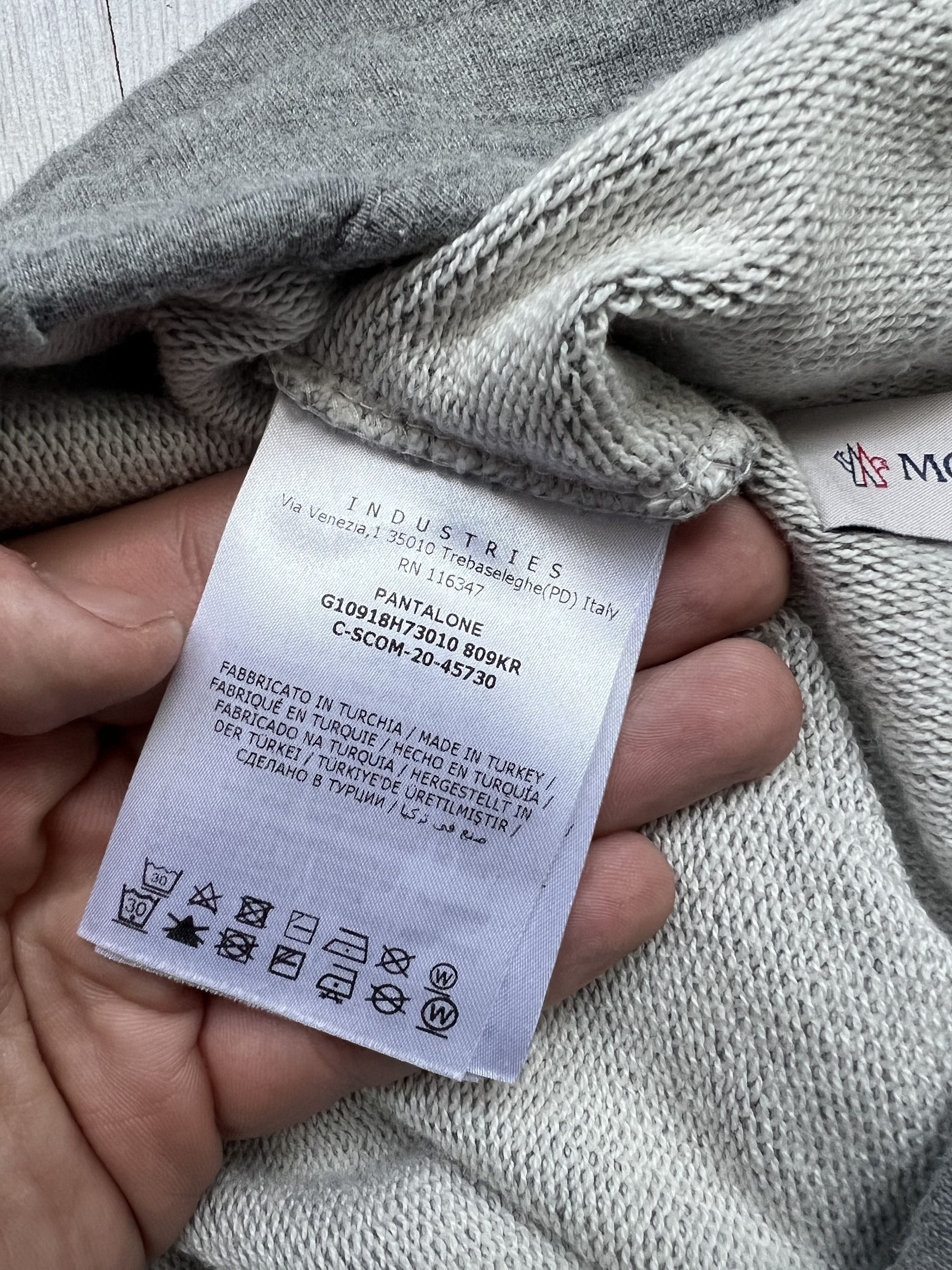 Moncler Moncler Embroided Lounge Knitted Sweatpants Men Gray Size US 34 / EU 50 - 5 Thumbnail