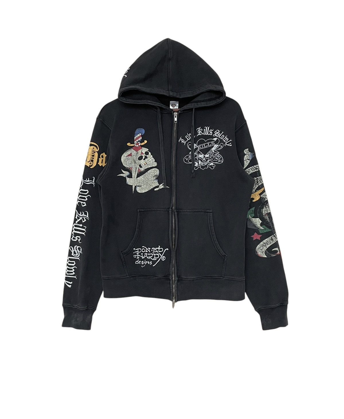 Ed Hardy Vintage Brand Ed Hardy Hoodie 2000s Size US M / EU 48-50 / 2 - 1 Thumbnail