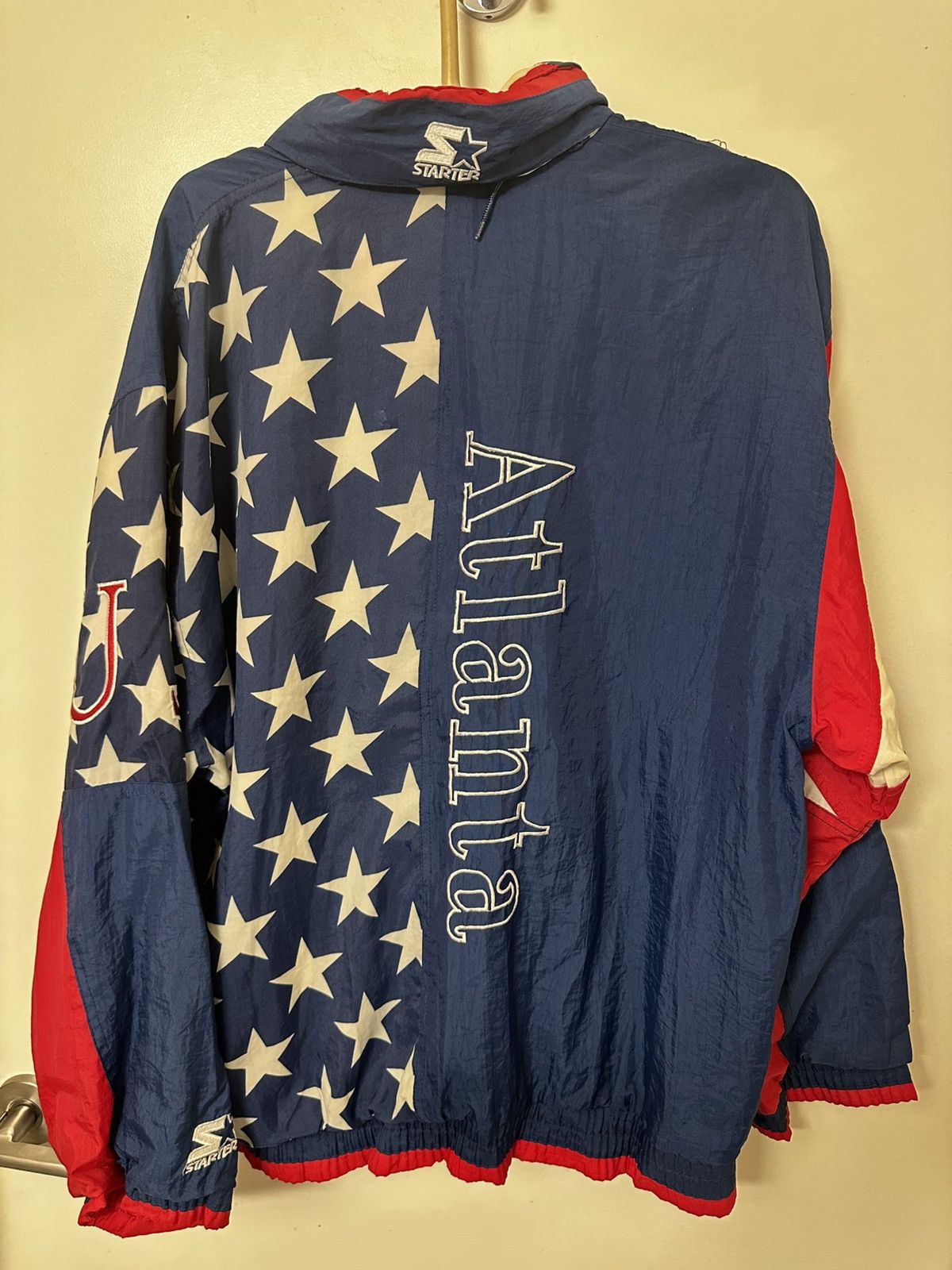 Starter × USA Olympics × Vintage Vintage Starter 1996 Atlanta Olympics American Flag Jacket Size US L / EU 52-54 / 3 - 2 Thumbnail