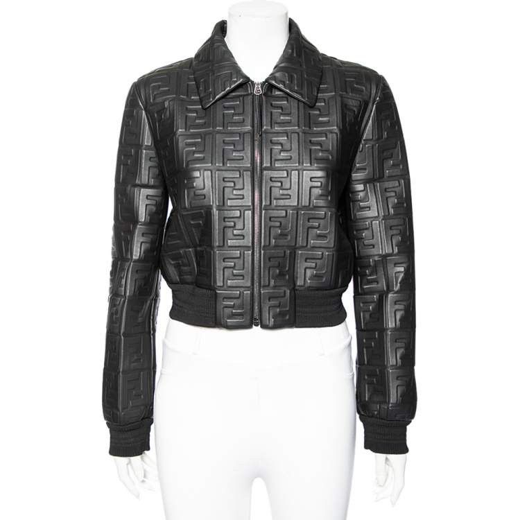 Fendi leather jackets shops