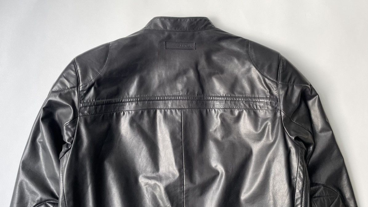 Prada S/S 07 Leather Motorcycle Jacket Size US M / EU 48-50 / 2 - 19 Thumbnail