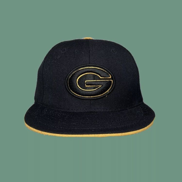 NFL × Reebok × Vintage Vintage Reebok Green Bay Packers Fitted Hat Size 7 Size 26 - 2 Thumbnail