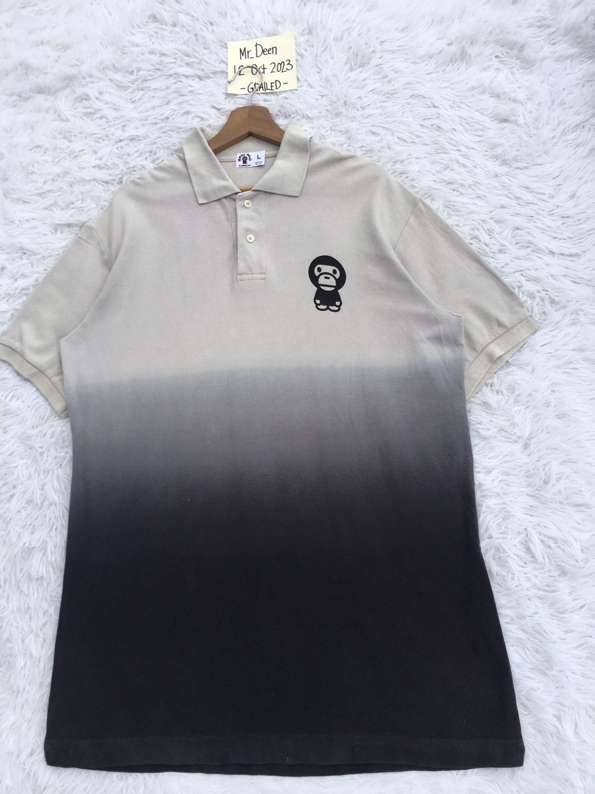 Bape Baby Milo Gradient Polo Size US L / EU 52-54 / 3 - 3 Thumbnail