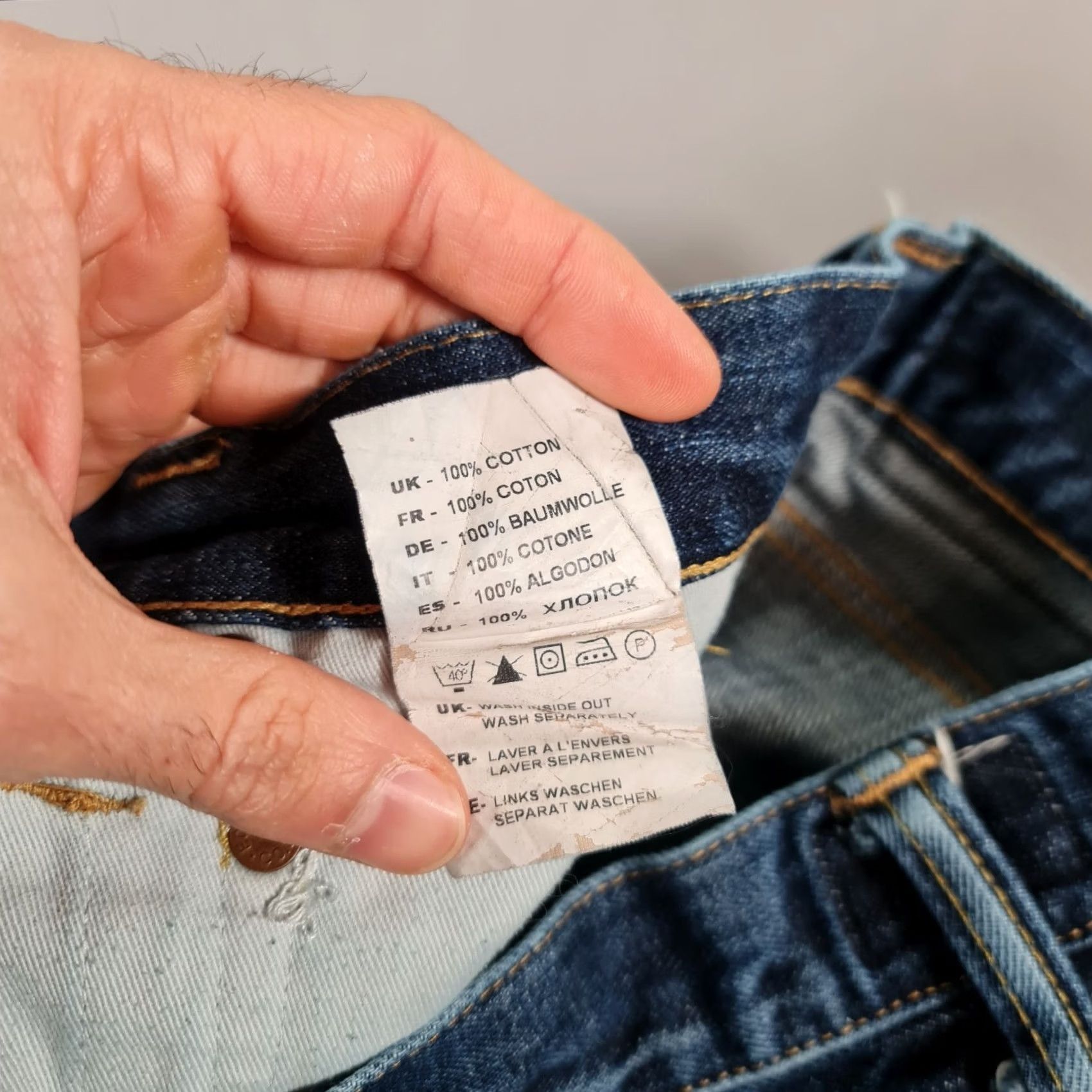 Edwin Edwin ED-55 Jeans Mens W30 L30 Blue Relaxed Selvedge Japanese Denim Size US 30 / EU 46 - 7 Thumbnail