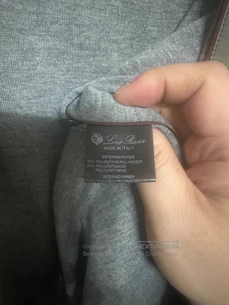 Loro Piana Loro Piana Men's travel jacket with tech fabric, cashmere Size US L / EU 52-54 / 3 - 4 Thumbnail