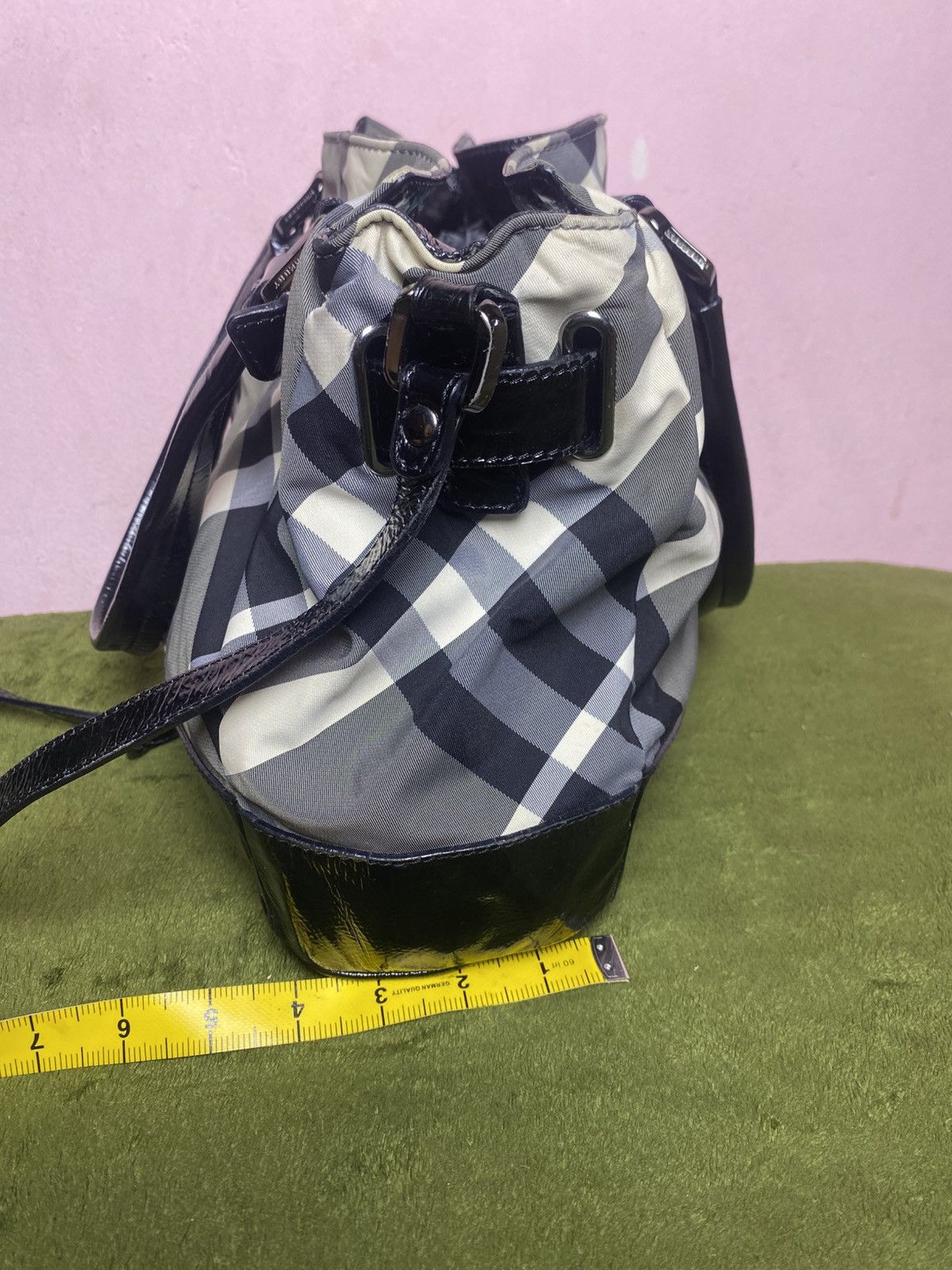Burberry BURBERRY Bicolor Beat Check Nylon Two Way bag Size ONE SIZE - 15 Thumbnail