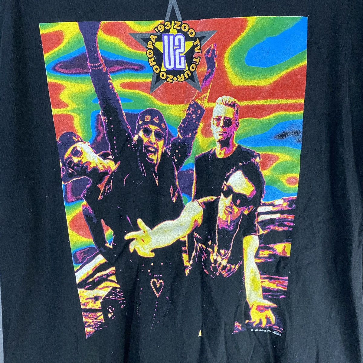 Band Tees × Vintage Vintage 1992 U2 Zoo TV tour Shirt Size US L / EU 52-54 / 3 - 2 Thumbnail