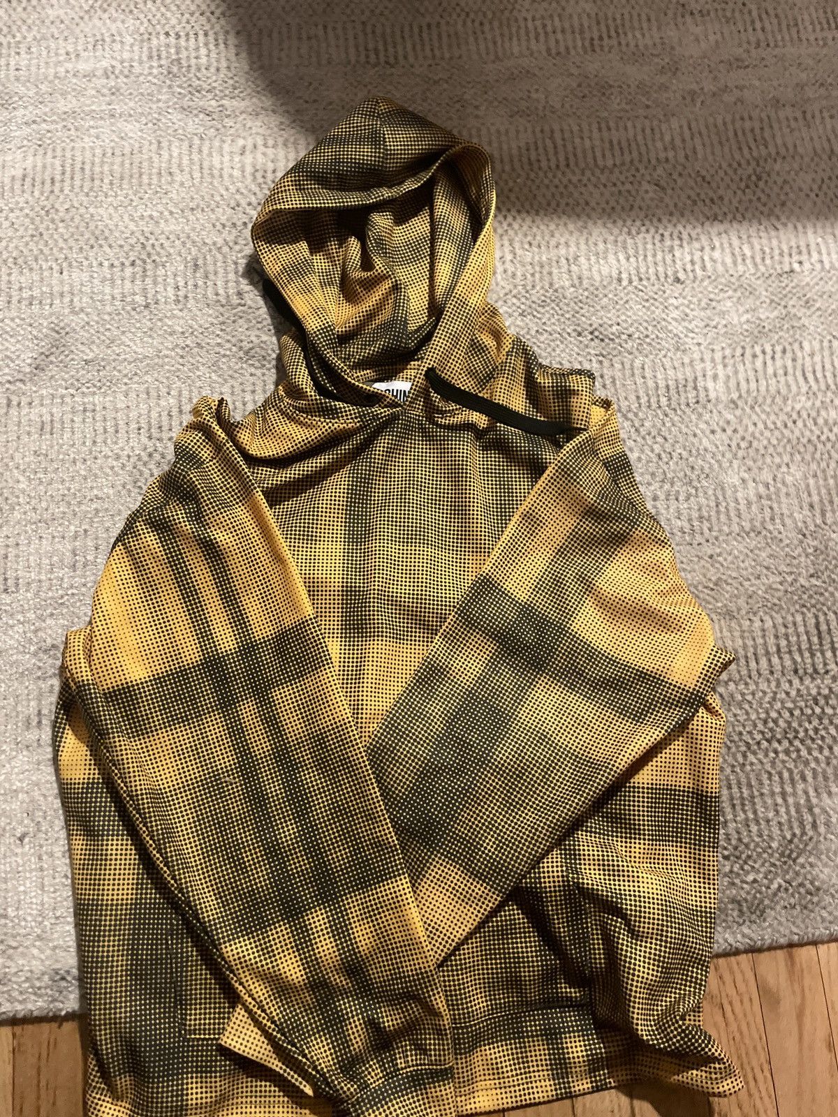 Moschino Moschino Culture! Black Yellow Dot hoodie Size US XL / EU 56 / 4 - 2 Thumbnail