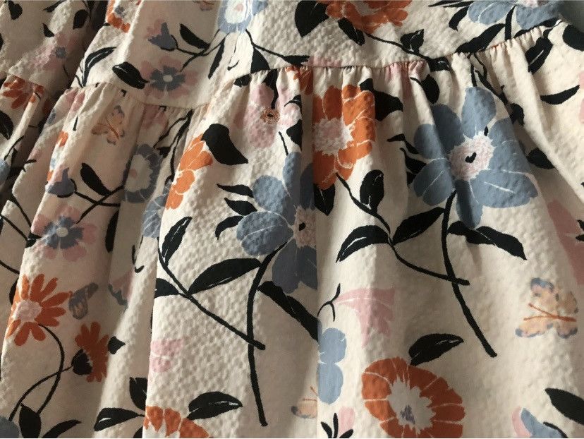 Kate Spade Kate Spade Summer Floral Garden Fit Flare Tiered Dress S NWT Size S / US 4 / IT 40 - 6 Thumbnail