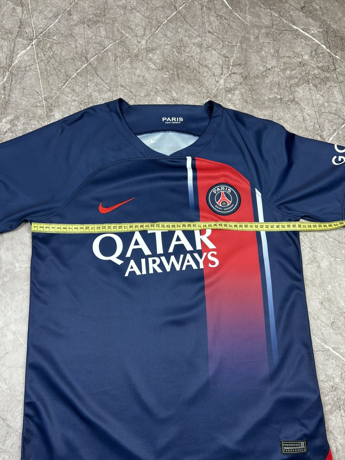 Nike Nike 2023/24 PSG Dri-FIT Soccer Home Jersey Size US M / EU 48-50 / 2 - 8 Thumbnail