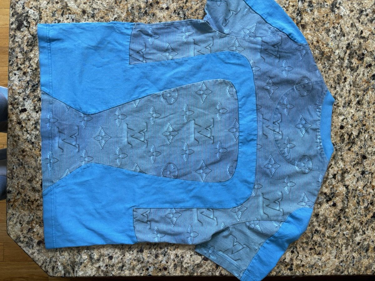 Louis Vuitton Blue LV Shirt Size US S / EU 44-46 / 1 - 4 Thumbnail
