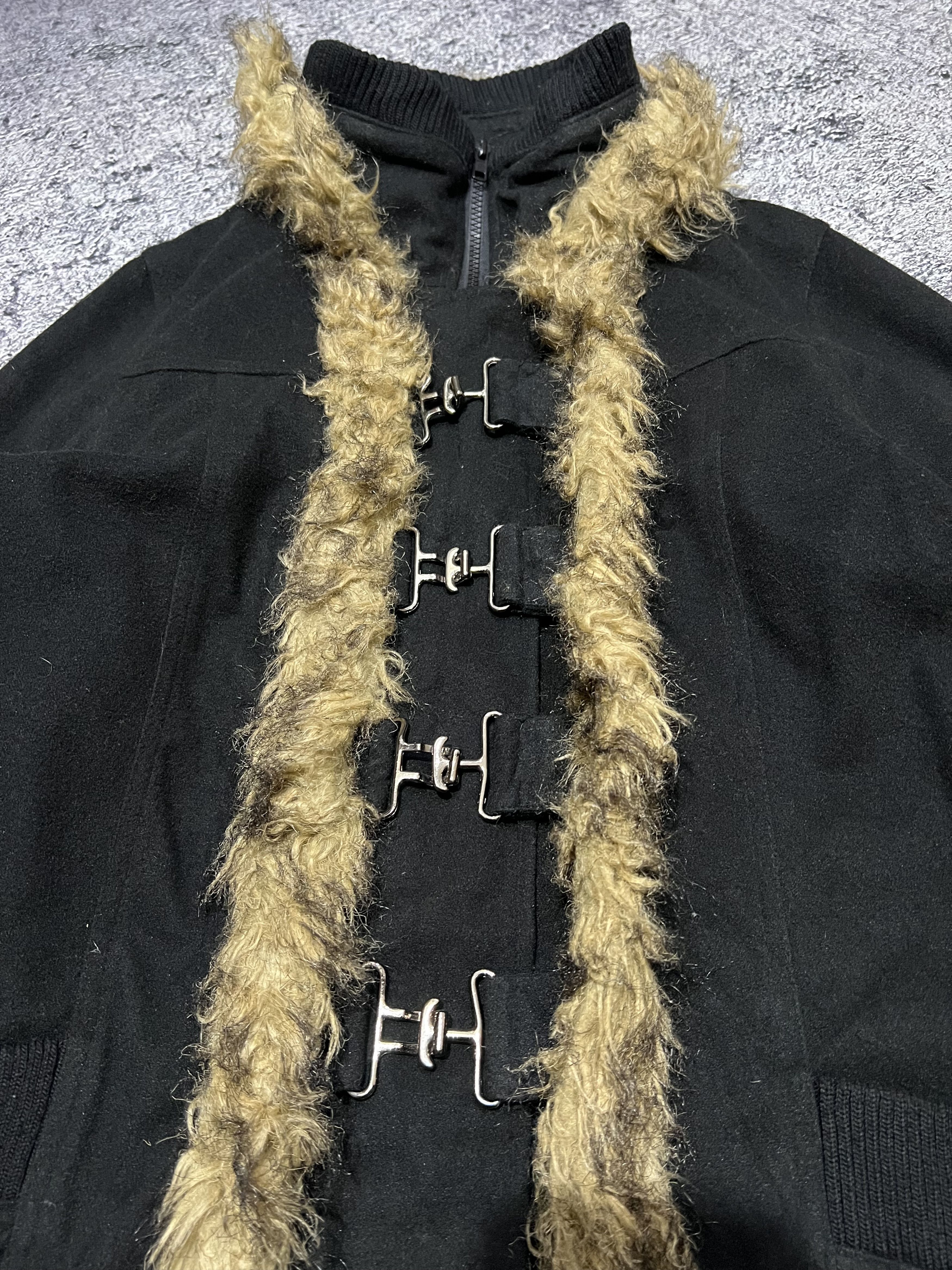 Japanese Brand 2000s Archival Japan Punk Bondage Wool Fur y2k Lgb Ifsix Size US S / EU 44-46 / 1 - 2 Thumbnail