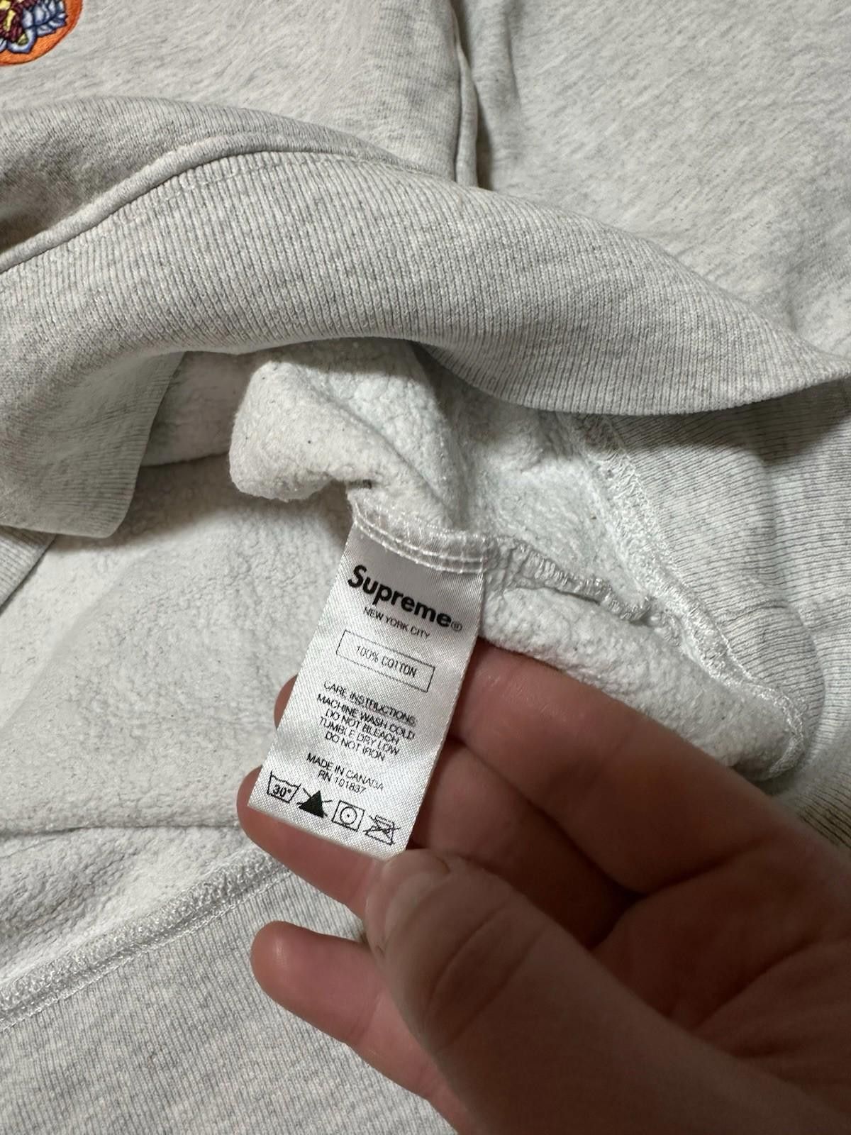 Supreme Supreme Ganesh Crewneck SS18 Ash Grey Sz M Size US M / EU 48-50 / 2 - 9 Thumbnail