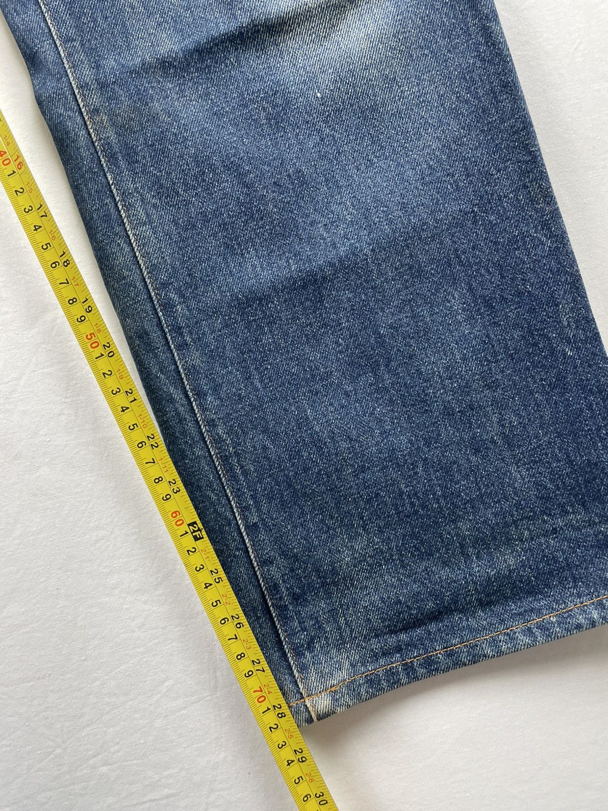 Japanese Brand Vintage Selvedge Denimland State by Virus Branded Size US 30 / EU 46 - 12 Thumbnail