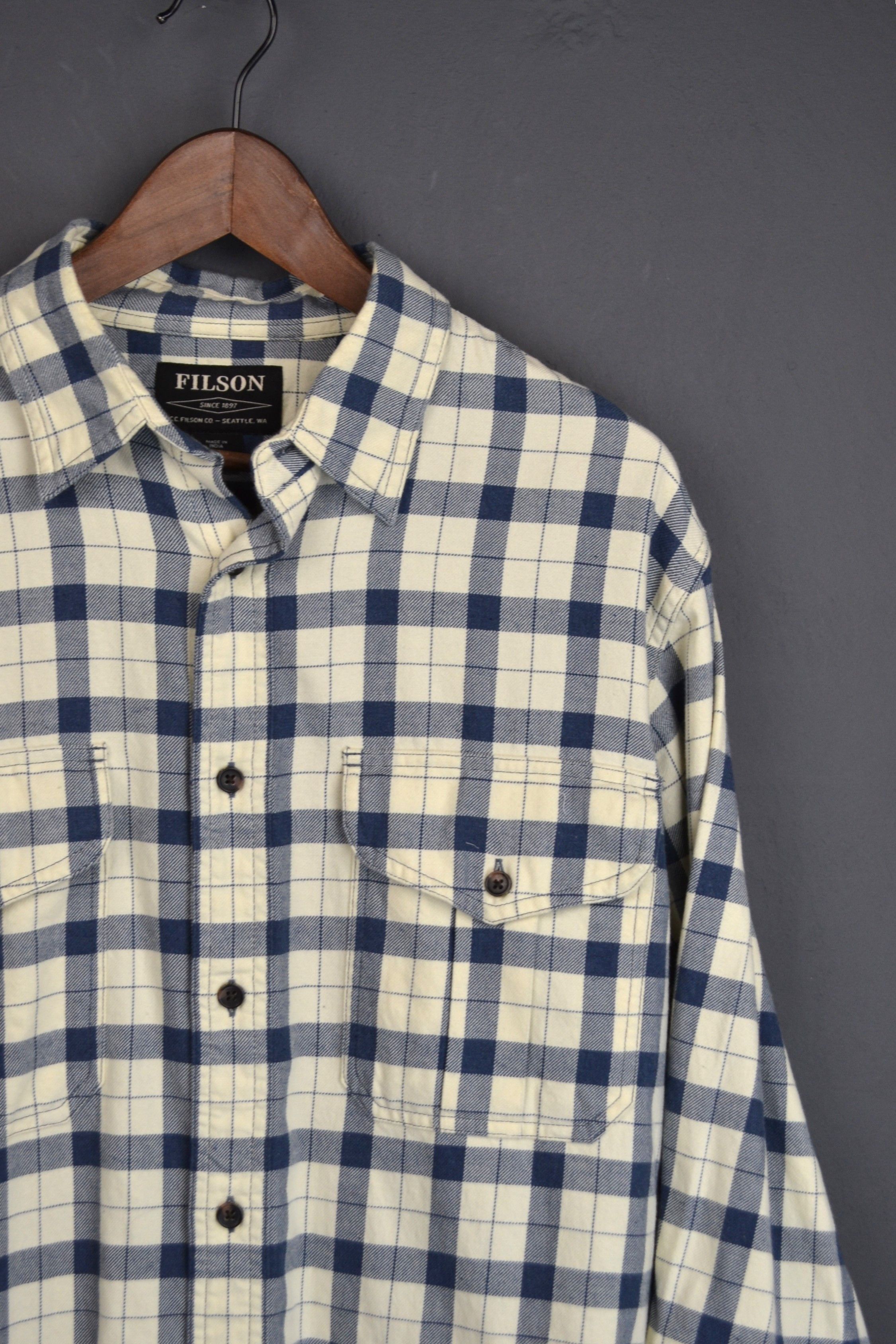 Filson Filson - Alaskan Guide Checked Cotton-Flannel Shirt M Size US M / EU 48-50 / 2 - 1 Thumbnail