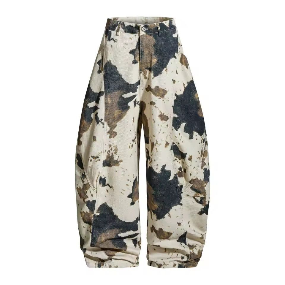 Jean Streetwear Camo Cow Print Pants Jeans Size US 32 / EU 48 - 1 Thumbnail