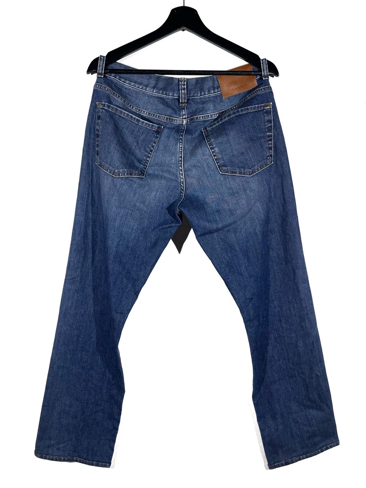Canali Blue Casual Jeans Men Elastane Size 48 Luxury Denim