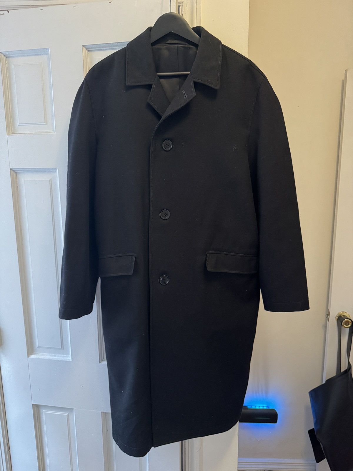 Lemaire Fall 22 wool/cotton light overcoat Size US S / EU 44-46 / 1 - 2 Thumbnail