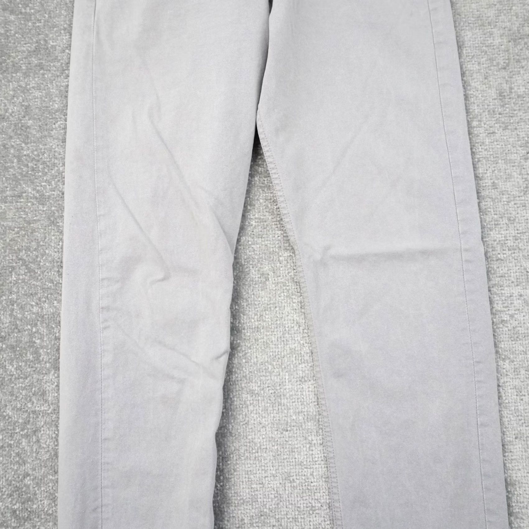Levi's Levi's 508 Slim Tapered Leg Mens 33x32 Gray Pants Size US 33 - 7 Thumbnail