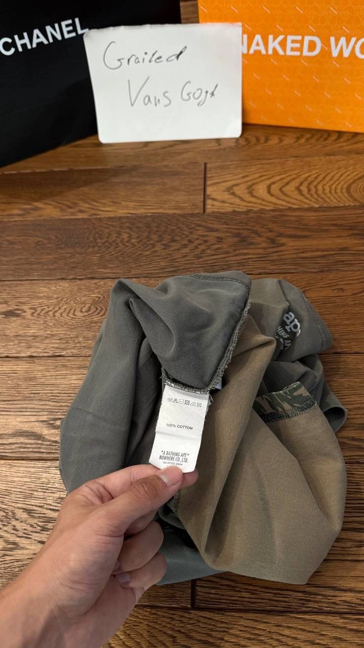 Aape AAPE Logo Tee Back Big Logo size L Size US L / EU 52-54 / 3 - 3 Thumbnail
