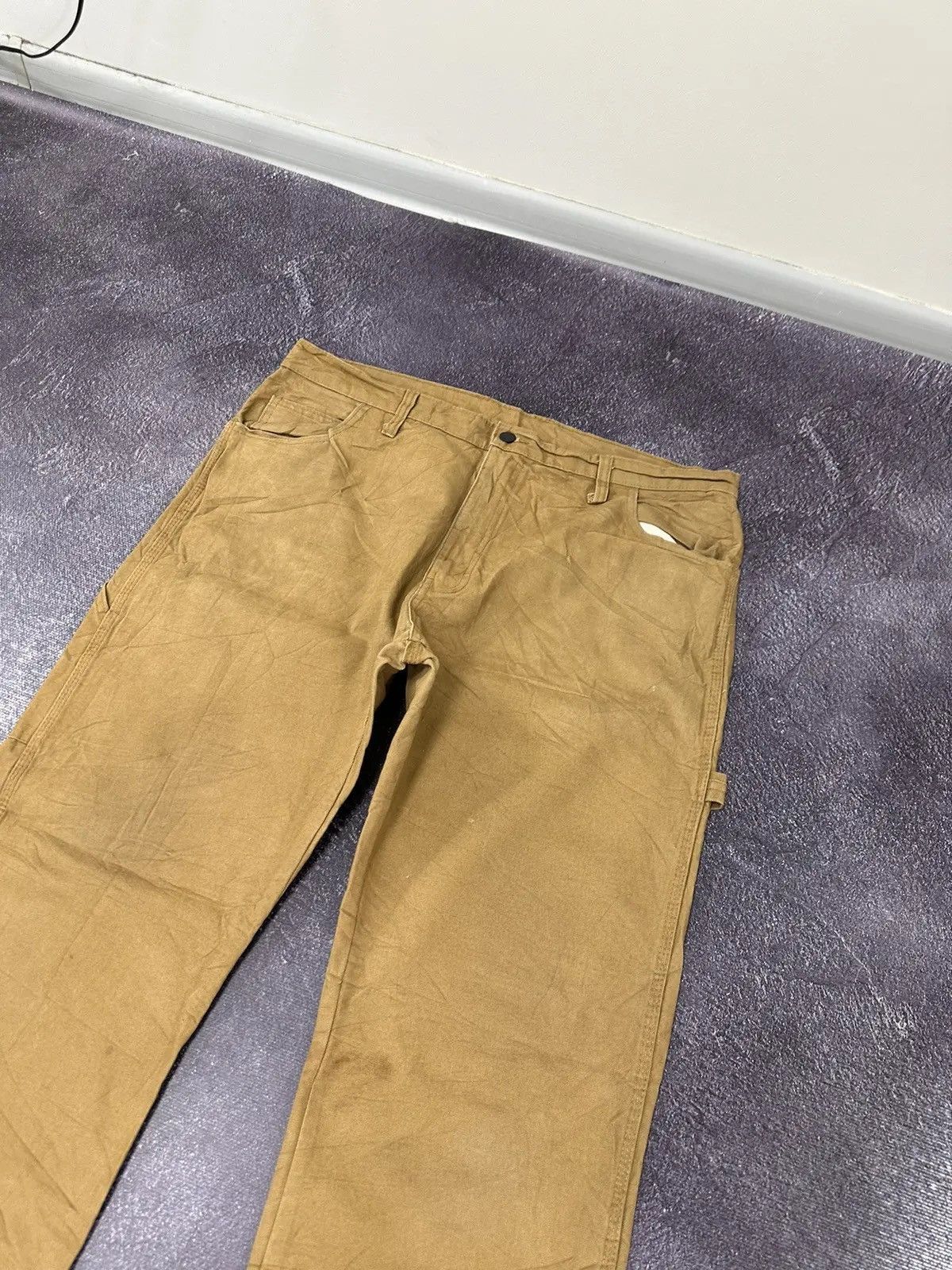 Dickies × Vintage Vintage Dickies USA Hype Work Straight Fit Baggy Pants Size US 36 / EU 52 - 5 Thumbnail