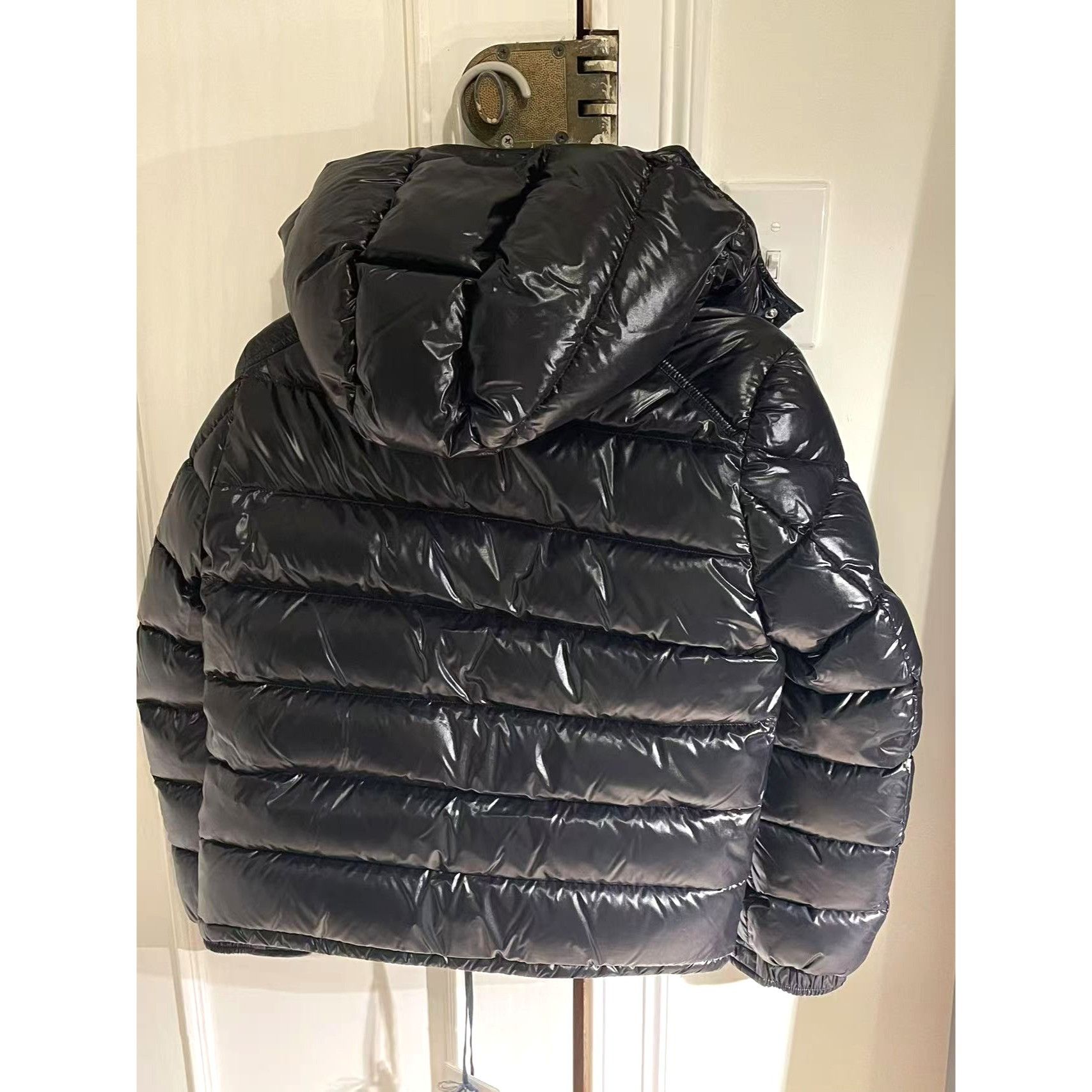 Moncler Moncler Black Hooded Puffer Jacket Youth Size 14 Quilted Dow Size XL / US 12-14 / IT 48-50 - 2 Thumbnail