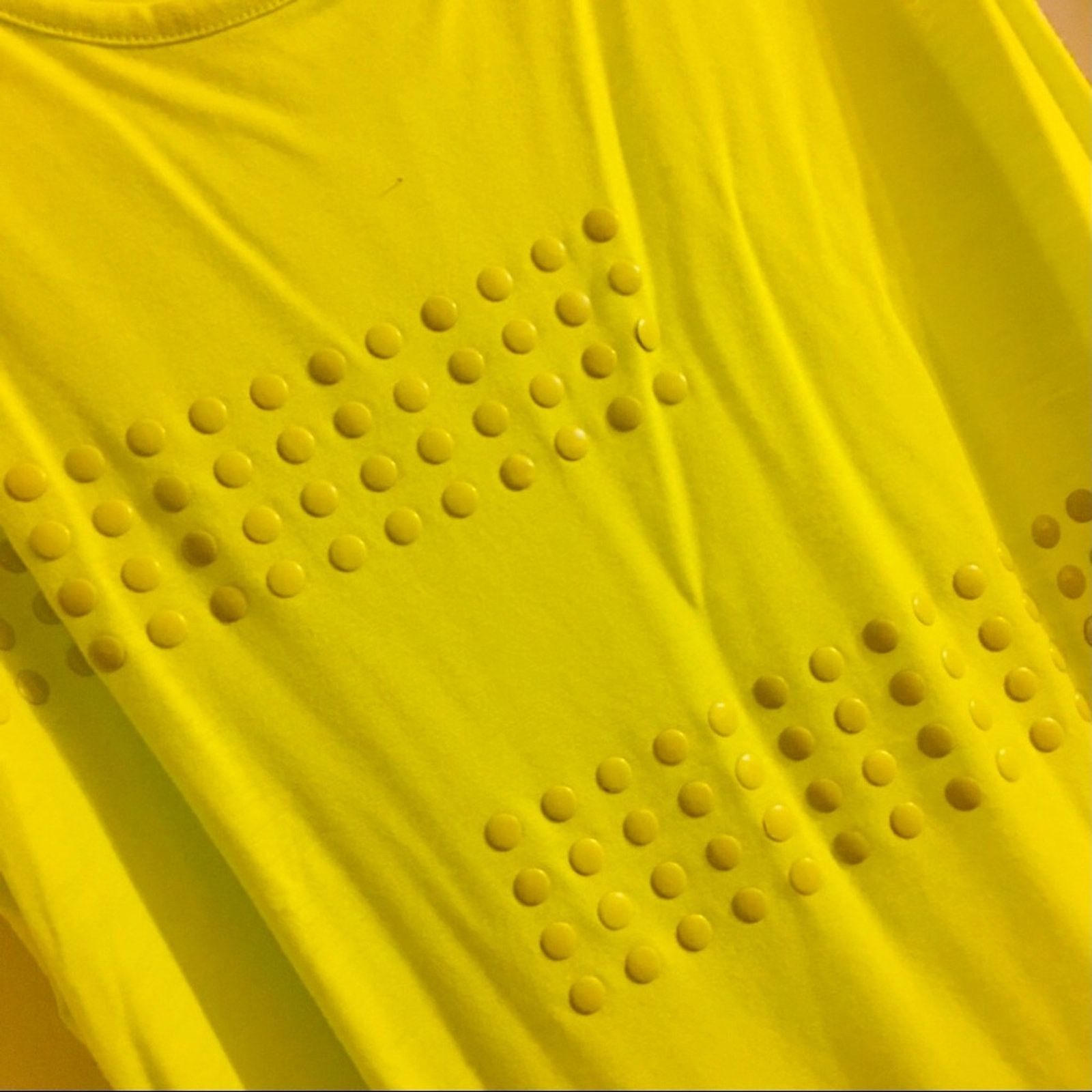 Other Xhilaration chartreuse long tank tunic top Size L / US 10 / IT 46 - 3 Thumbnail