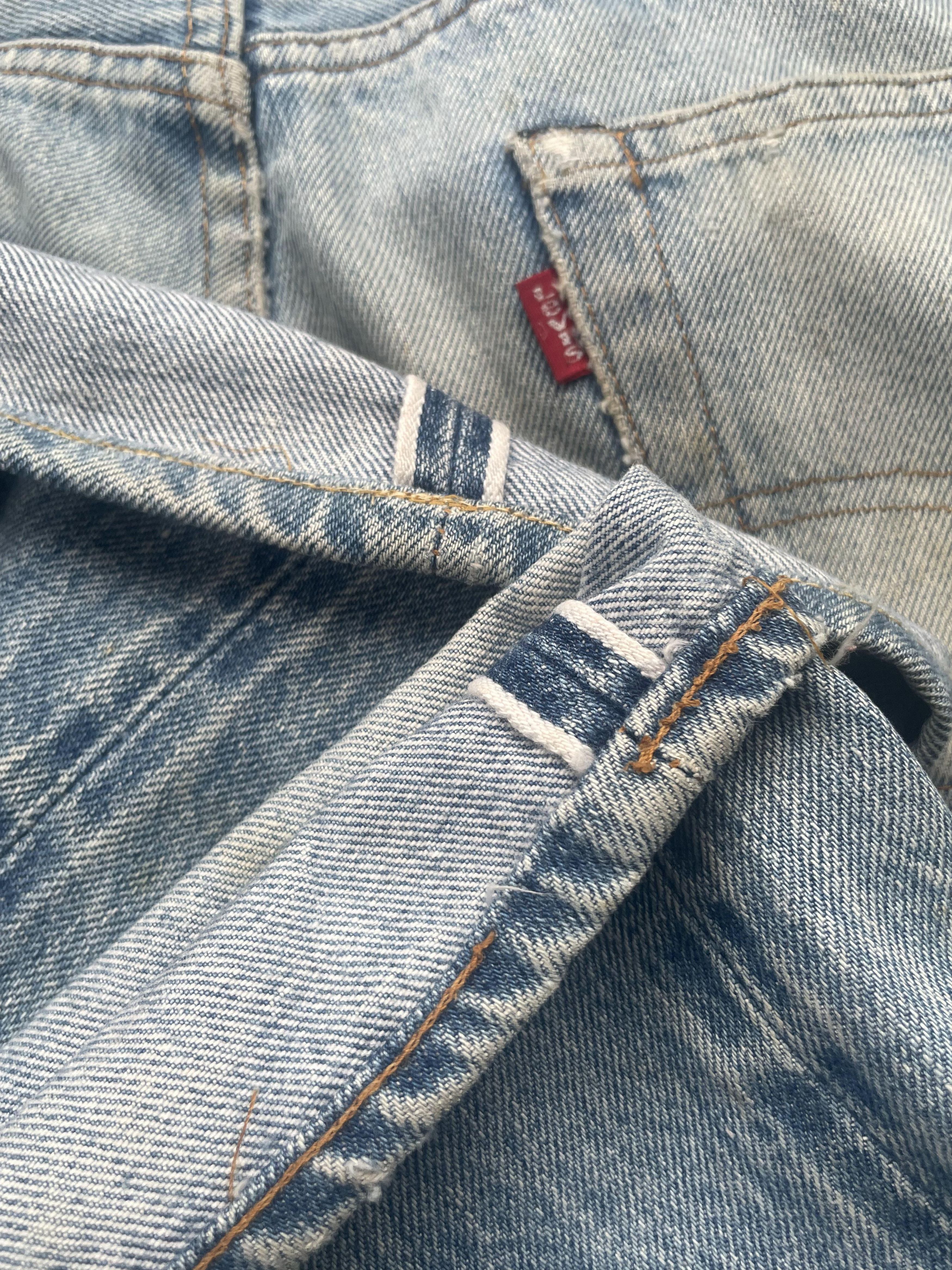 Levi's Vintage 1981 Levis 501 e Redline Denim Size US 32 / EU 48 - 9 Thumbnail